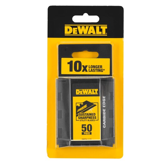 Dewalt DWHT8-11131 Carbide Utility Blades - 50-Pack