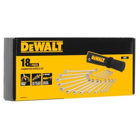 Dewalt DWMT19237-1 18PC MM COMBO WR SET