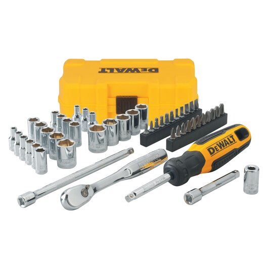 Dewalt DWMT81610-0 50PC 1/4" NANO SOCKET Set (MM)