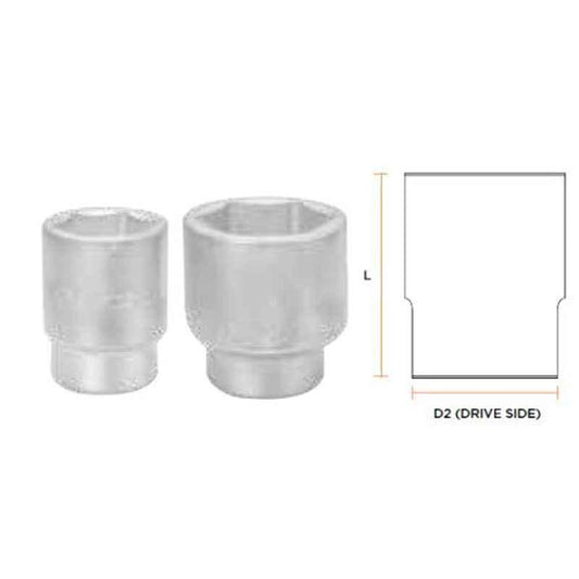 Groz SKT/H/0-1/60/MT 1" Hex Socket