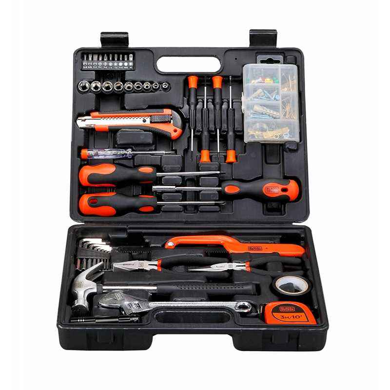 Black+Decker BMT126C hand tools arranged in an open case.
