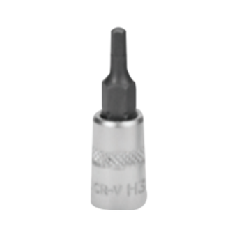 Groz SKT/1-4/H3/UG 1/4" HEX BIT SOCKETS