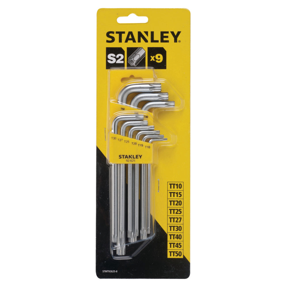 Stanley STMT92625-8 9PC LONG TORX KEY SET (T10 TO T50)