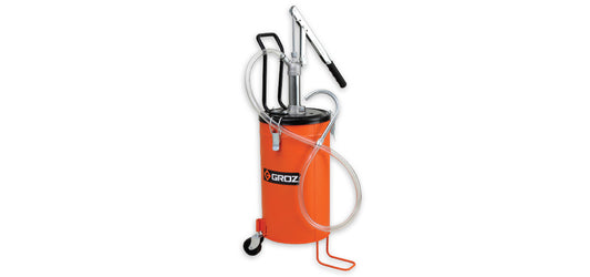 Groz 12 Litre Bucket Oil Pump with Wheel, V12W