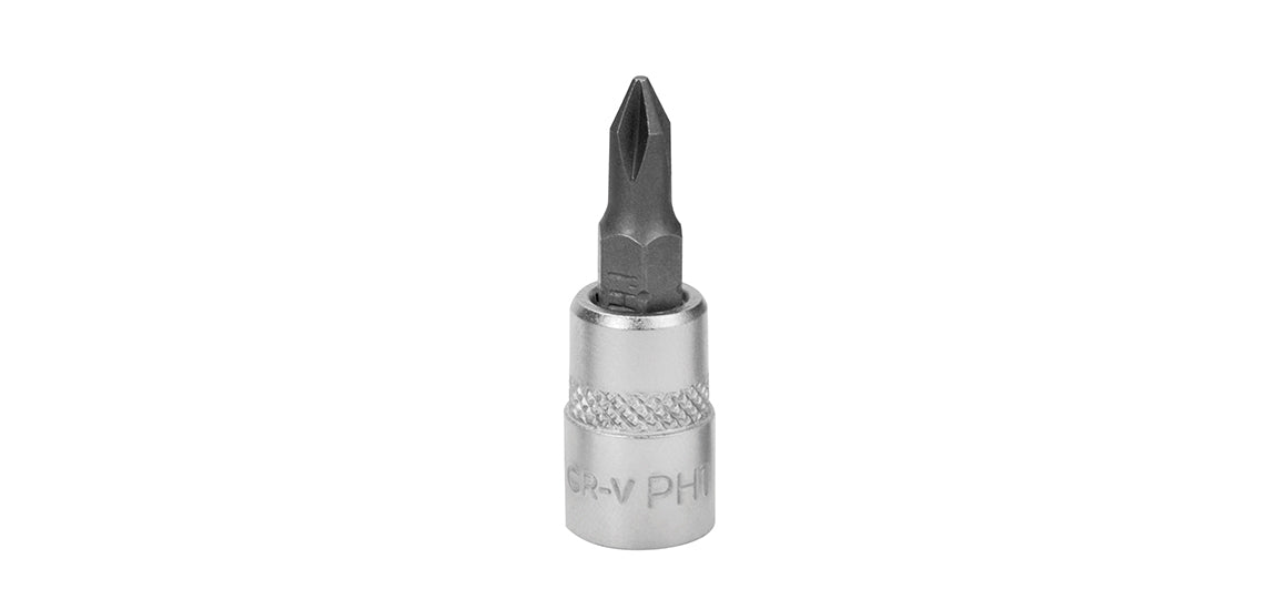 Groz SKT/1-4/PH1/UG 1/4" PHILLIPS BIT SOCKETS