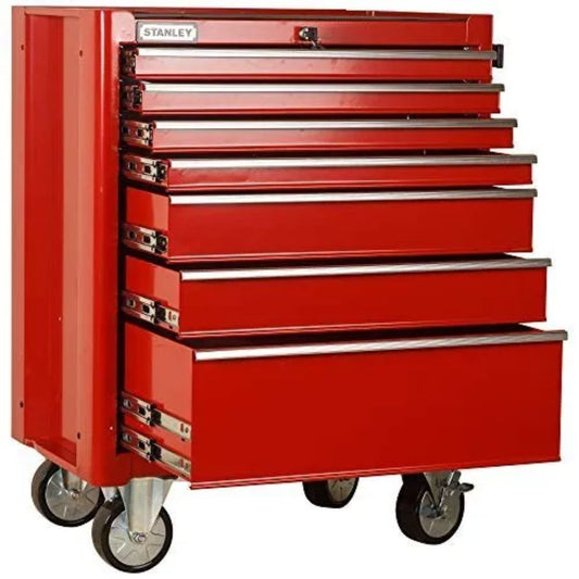 Stanley 93-557L ROLLING CABINET 7 DRAWERS - RED