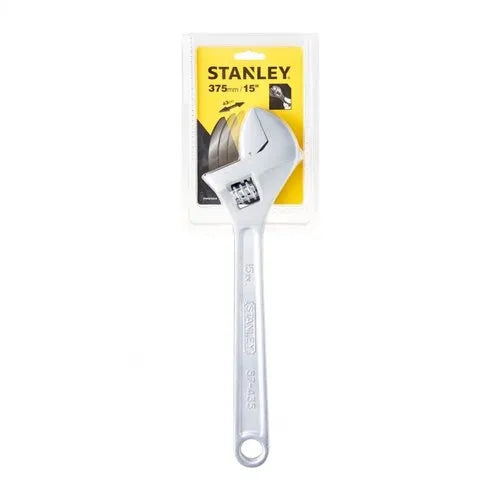 Stanley STMT87435-8 Chrome Plated Single Sided Open End Wrench 375MM, Size: 15 Inch